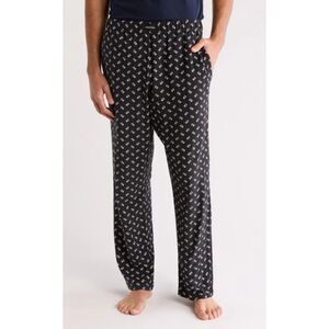 NWT NEW Mens Sz XL Soft Stretchy All Over LOGO Lounge Sleep Pants CALVIN KLEIN